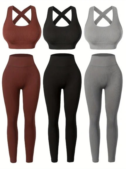 The Ultimate Ribbed Workout Set (3-Piece)