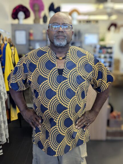 Unique Handmade African Print Top