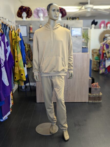 Relaxed Style Perfected: The Essential Tan Loungewear Set